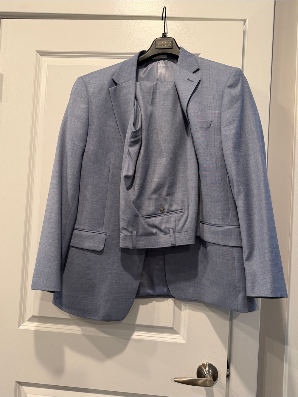 Calvin Klein Light Blue Two-Piece Men’s Suit